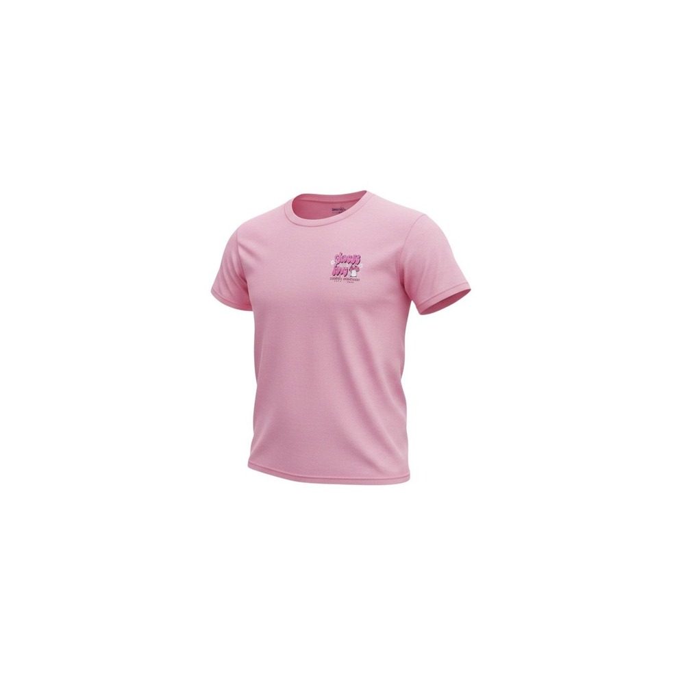 Simply Southern T-Shirt Womens Large Pink Gnome Matter What Choose Love Graphic